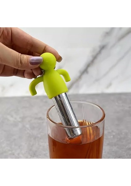 Lua Pratik Paslanmaz Çelik Çay Süzgeci