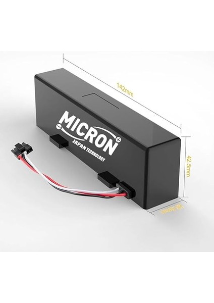 Mi Mop Pro STYTJ02YM / V2 Pro/ V3 Uyumlu 14.4V 3200 Mah Robot Süpürge Pili Siyah Plastik Kutulu Pil Paketli fırsatları