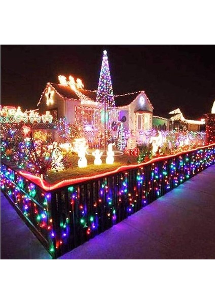 10 Metre 100 Ledli Fişli LED Işık Rgb Karışık Renk Yılbaşı LED Işık Dekor Lambası Yılbaşı Ağacı Işığı Organizasyon LED Işık Düğün Nişan Kına Organizasyon Işığı Yılbaşı LED Işığı modelleri
