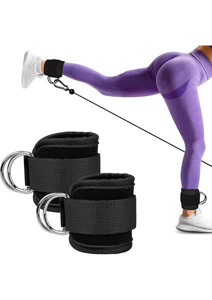 Byfit D Halkalı Ayak ve El Bileği Için Ağırlık Çekiş Kayışı