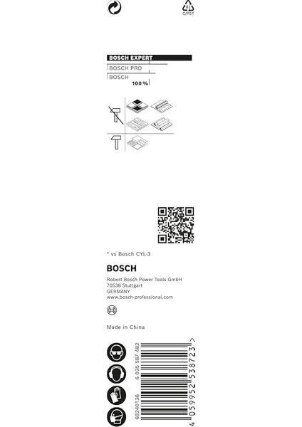 1x Expert Hex-9 Multiconstruction Delme Uçları (Beton, Yumuşak Döşemeler, Çelik, Yumuşak Ahşap, Plastik, Ø 7,00X100 Mm, Aksesuar Döner Matkap/vidalamalar) fırsatları
