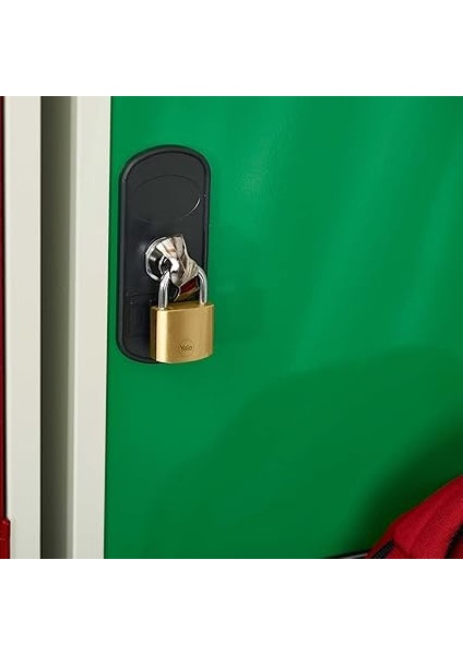 Y110B/25/113/1 - Pirinç Asma Kilit 25MM - Standart Koruma - Çelik Halka - 3 Anahtar fiyatları