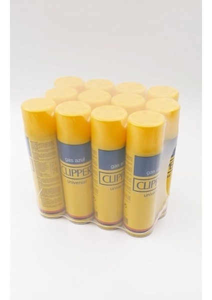 Çakmak Gazı 12 Adet 250 ml Tek Ebat Bej