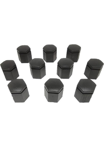 Astra J ile Uyumlu Bijon Kapağı Siyah 10 Adet 19X24 mm