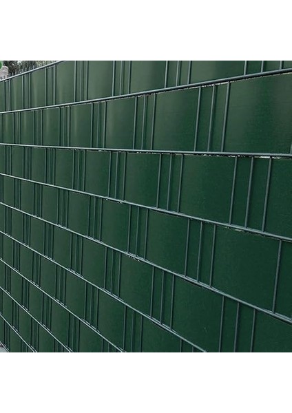 Panel Çit Kapatma Bantları - Yüksek Güvenlik ve Gizlilik Için Dayanıklı, Estetik Koruma Çözümü - Toz, Rüzgar ve Ses Engelleyici, Kolay Montajlı - 50 Metre (Yeşil, 7cm) fırsatları