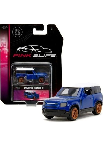 Jada 1:64 Pink Slips Arabalar Land Rover Defender 90 modelleri