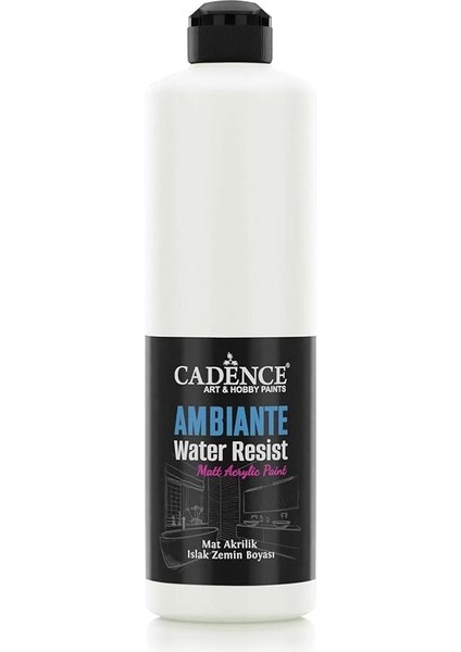 Ambıente Suya Day. Akr. Boya Aw-02 Pak Beyaz 500ML + Katalizör 20GR