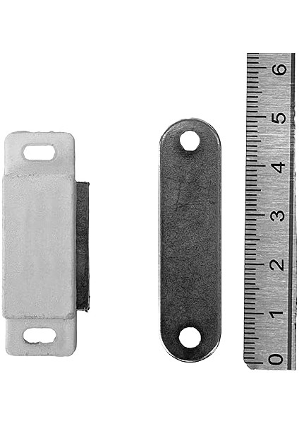 Sineklik ve Dolap Kapakları Için Mıknatıslı Tutucu Kilit 2li Beyaz fiyatları