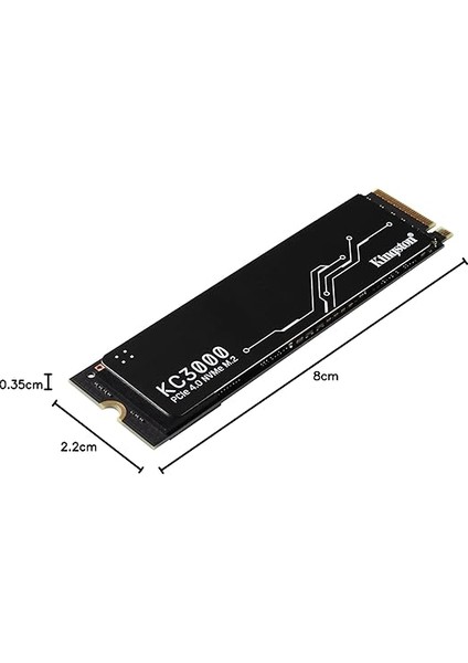 KC3000 2tb Pcı-Express 4.0 7000/7000 Mb/s M.2 SSD Bellek SKC3000D/2048G indirimleri