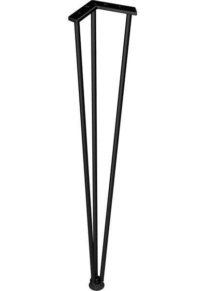 Concept 42 cm Siyah Sehpa Ayağı Filteke Ayak 4 Lü fırsatları