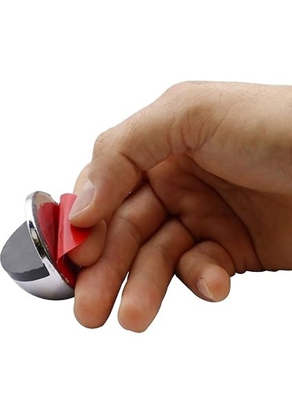 5 Adet Yarımay Kapı Stoperi Tamponu Kendinden Yapışkanlı Kapı Stopu Parlak Krom modelleri