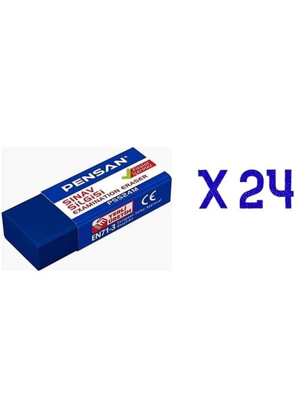 Pss-24 M-Sınav Silgisi (24 Lü) - PE99909SSMAVİ fiyatları