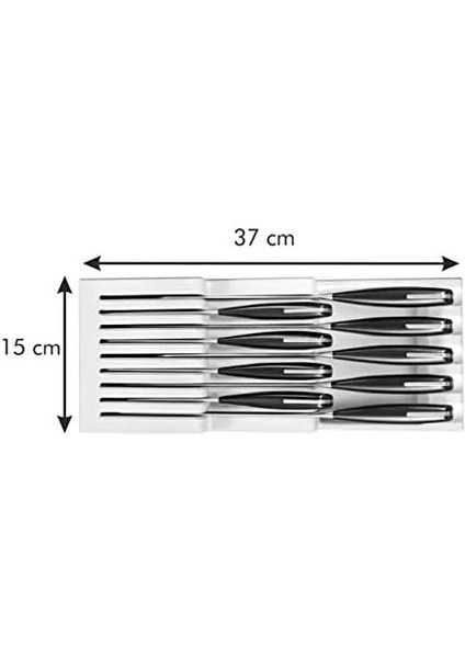 Flexispace Bıçak Tutucu, 370 x 148 Mm, 9 Bıçak Için, Plastik indirimleri