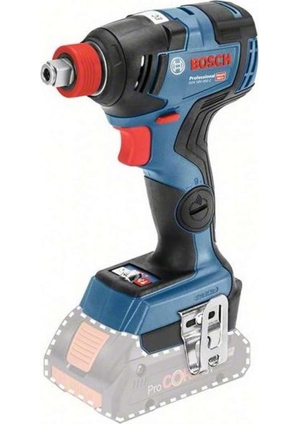 Professional Gdx 18V-200 C Akülü Darbeli Somun Sıkma (18 Volt, Solo, Karton Kutuda, 200 Nm Maks. Tork, 1/4" Altıgen Uç Girişi, 1/2" Kare Uç Girişi)
