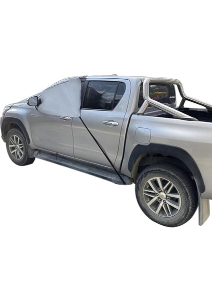 Oto Branda Araba Güneşlik Araç Buz Kar Güneş Koruyucu Yarım Branda (Büyük Boy - 180X150) fırsatları