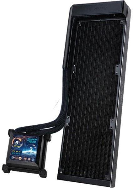 Li Hydro-Shift LCD Işlemci Sıvı Soğutucu 360MM Siyah Fansız G89.GHSLCD36NB.00
