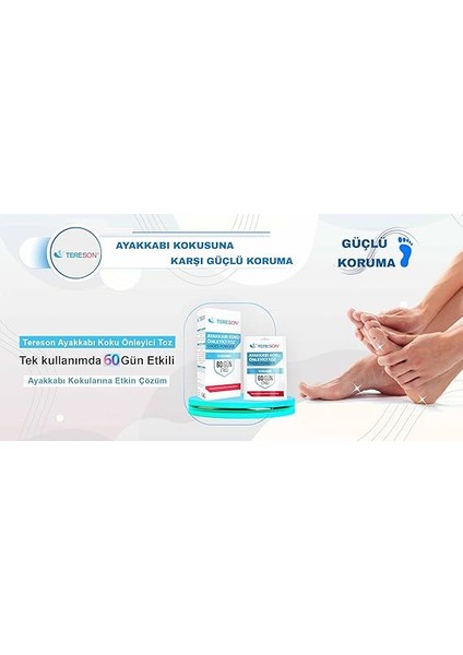 Ayakkabı Koku Önleyici Toz 1 Kutuda 10 Adet Tek Kullanımda 60 Güne Kadar Etkili fırsatları