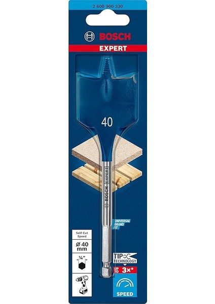 1x Expert Self Cut Speed Yaprak Delme Uçları (Yumuşak Ahşap, Sunta, Ø 40,00 Mm, Aksesuar Döner Matkap/vidalamalar, Darbeli Matkap/vidalama) fiyatları