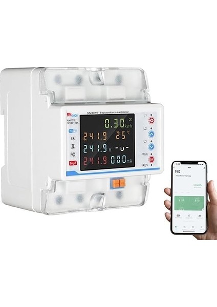 Tuya Wifi Akıllı Devre Kesici Otomatik Tekrar Kapama Koruyucusu 3P4W Güç Ölçer Çoklu Korumalı Üç Fazlı Tekrar Kapatma Anahtarı Zamanlama Programı Elektrik Ölçüm Fonksiyonları