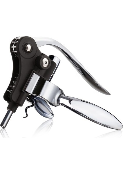 Vin Tirbuşon Yatay, Kollu Tirbuşon, Şarap Açacağı, Şişe Açacağı, Siyah, 66514606