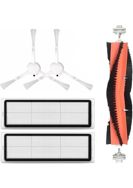 Robot Vacuum S10 PLUS,S10+X10 PLUS,X10+X20+,X20 Plus Yedek Hepa Filtre,fırça Seti-5 Parça