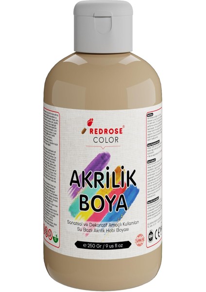 Rose Ten Rengi Akrilik Boya 250 gr