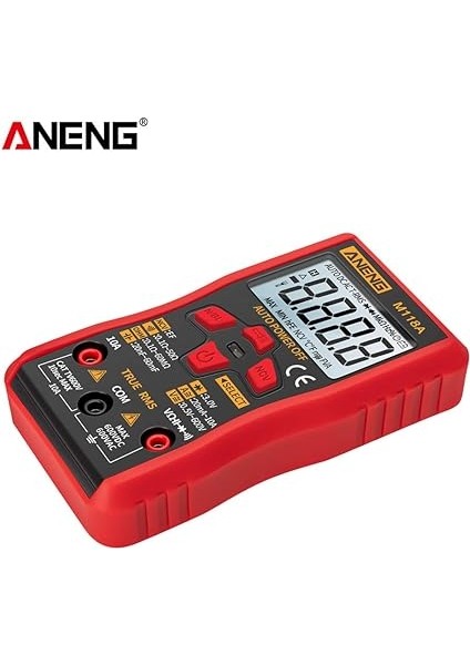 Otomatik Değişen Dijital Multimetre Yüksek Hassasiyetli Trms 6000 Gerilim Akımı Ohm Kapasite Diyot Çoklu Test Cihazı Sayar indirimleri