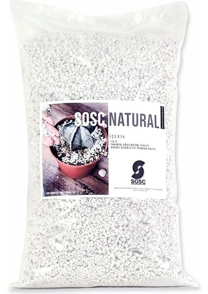 Lt Tarım Perliti Köklendirici Perlit - Drenaj Düzenleyici Premium Kalite fırsatları