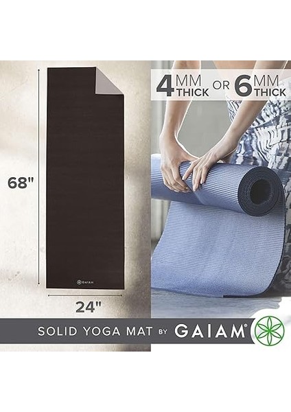 Her Türlü Yoga, Pilates ve Zemin Egzersizleri Için Baskı Yoga Minderi, Kaymaz Egzersiz ve Fitness Minderi fiyatları