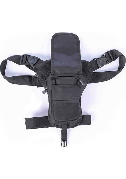 Siyah Özel Bölmeli Silah Taşıma Bel ve Bacak Çantası modelleri