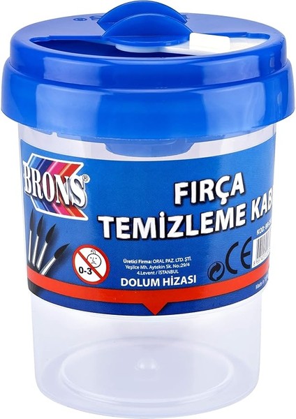 BR-250 Fırça Temizleme Kabı
