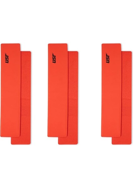 Dyk 6 Lı Düz Yer Işareti Seti Kırmızı