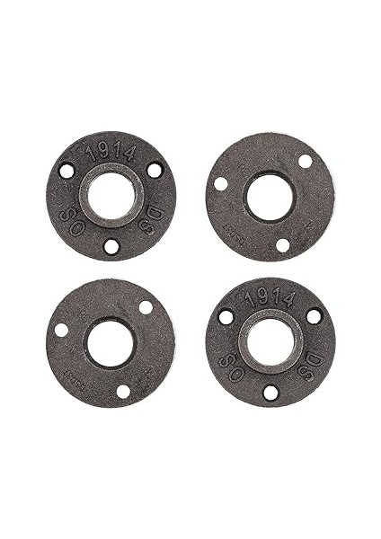 Adet 3/4 Inç Bsp Metal Dişli Delikler Isıtıcı Boru Flanşı Flanş Dişli Flanş Temperli Döküm Seti fiyatları