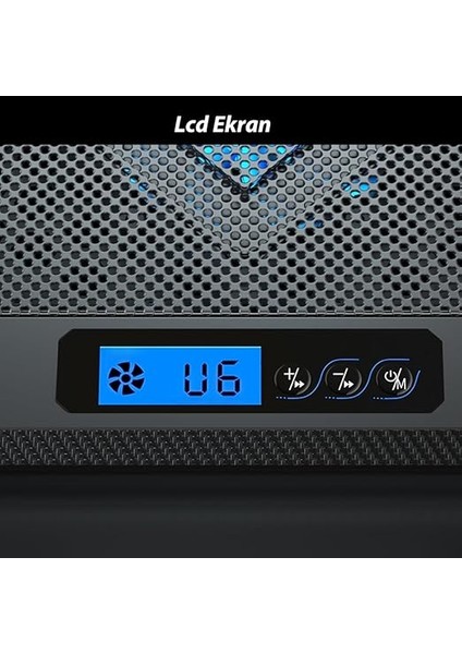 Sx-35 Snower 6 Fanlı 9-15,6 Inç Notebook Soğutucu Stand Telefon Standlı Siyah indirimleri