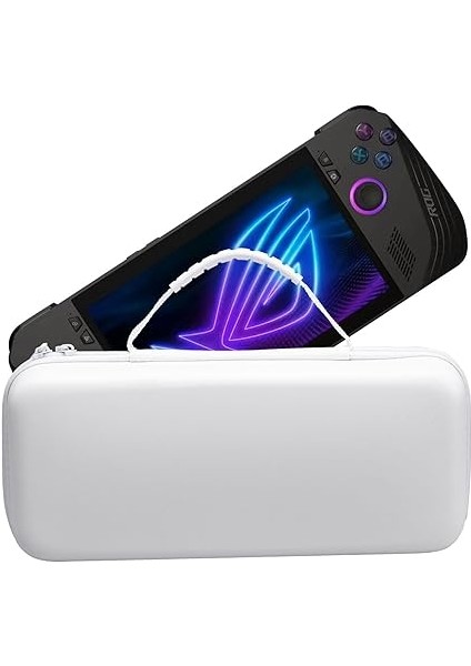 Asus Rog Ally x Için Kılıf, [çizilmez] Sert Koruyucu Kılıf Elde Taşıma Saklama Çantası, Asus Rog Ally x Için Case-Beyaz fiyatları