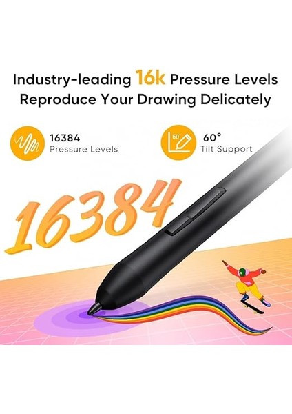 Deco 640 16384 Basınç Seviyeli Çizim Tableti Hassasiyet Pilsiz Stylus 6*4 Inç Osu Çizim Pedi Dijital Çizim Öğretimi Için Grafik Tablet Pc Mac Android Için Tasarım Düzenleme Çalışması fiyatları