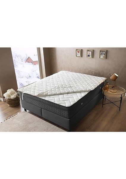 Doğal Yün Yatak Koruyucu Alez 160X200 cm indirimleri