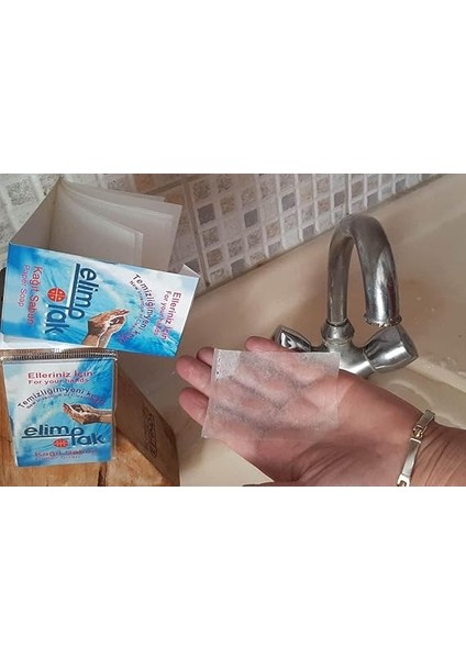 Yaprak-Çanta, Cep Tipi- Klasik Kağıt Sabun-10 Lu Ambalaj- Her Biri Tek Kullanımlık (10 * 15)150 Yaprak-Yerli Üretim-Ortak Kullanım Alanlarında ve Dış Mekanlarda Kişisel Hijyen Sağlar modelleri