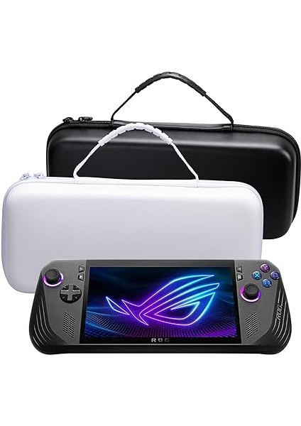 Asus Rog Ally x Için Kılıf, [çizilmez] Sert Koruyucu Kılıf Elde Taşıma Saklama Çantası, Asus Rog Ally x Için Case-Beyaz fırsatları