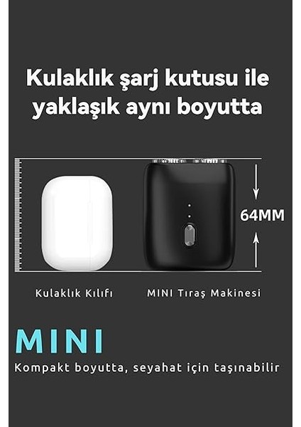 Shaver Traş Makinesi, Seyahat Tıraş Makinesi, Mini Tıraş Makinesi, Erkek, Elektrikli, Mini Tıraş Makinesi, Çift Kafalı Tıraş Makinesi, Erkekler Için Ideal Hediye, Yolculuk Için fiyatları