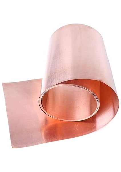 99.9 Saf Bakır Folyo Levha Ince Cu Metal Folyo Rulo, 0.3mm* 30MM* 1m Saf Bakır Şerit