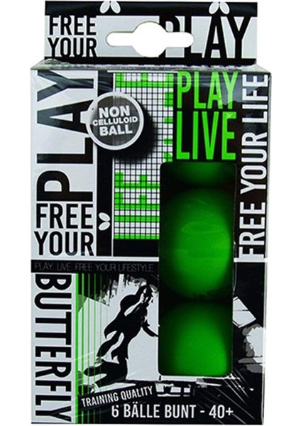 85215 Free Your Style 6 Lı Antrenman Topu Yeşil