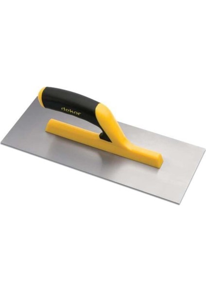 Alçı Malası 30 cm Açık Plastik Saplı Yay Çeliği