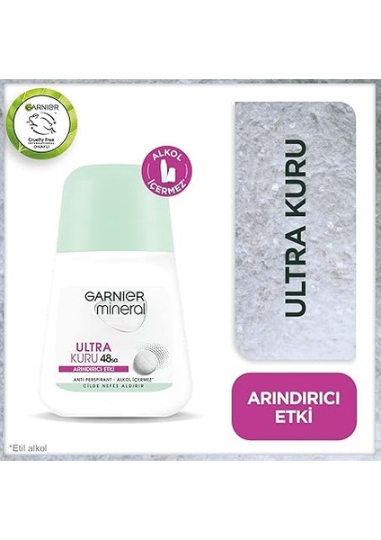 Mineral Ultra Kuru Kadın Roll-On Deodorant 3600541932623 modelleri