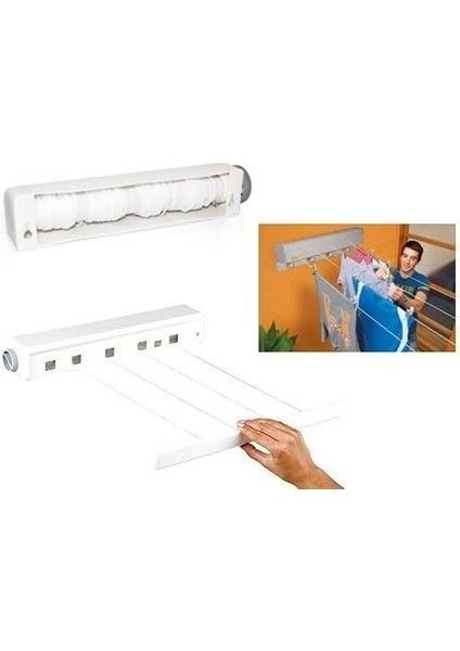 O26YT0516 Pratik Portatif Yeni Nesil Çek As Kolay Askılık 4 Ipli Askılık fiyatları