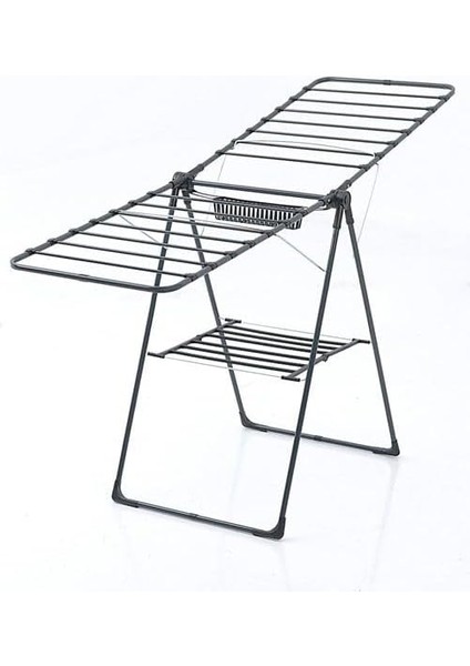 MM016 Alenda (Siyah) Kalın Borulu Çamaşır Kurutma Askılığı fiyatları