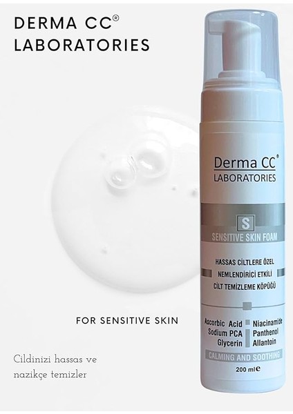 cc Laboratorıes Hassas Ciltlere Özel Yüz Temizleme Köpüğü, 200 Mililitre fiyatları