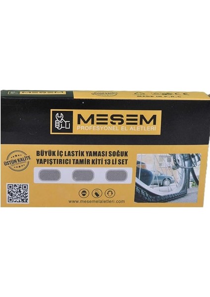 Bisiklet Motorsiklet Iç Lastik Yaması Soğuk Yapıştırıcılı