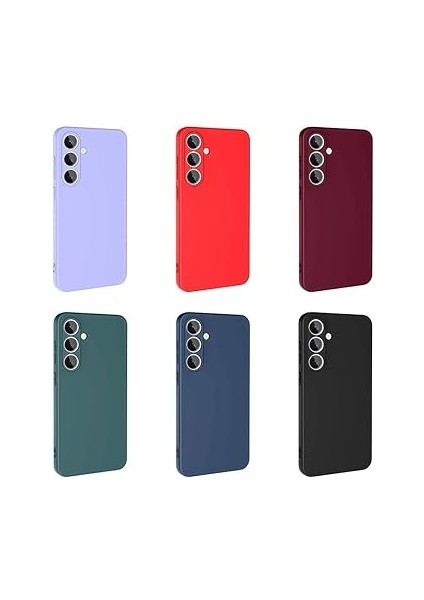 Aksesuar Galaxy S Serisi Mara Lansman Kapak – Ultra Koruma Kadife Iç Dokulu Yumuşak Silikon Kılıf (Lila, Galaxy S25) fırsatları