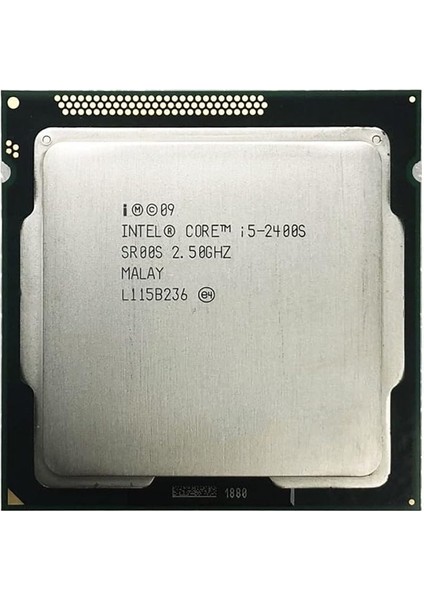 Intel Core I5-2400S I5 2400S 2,5 Ghz Dört Çekirdekli Cpu Işlemci 6m 65W Lga 1155